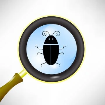 Computer Bug 스톡 일러스트