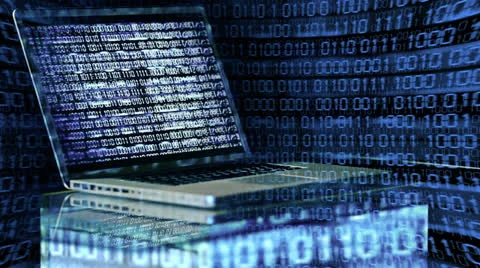 Computer bug - Loop ready Stock Footage 23485541