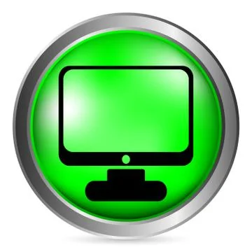 Computer button Stock Illustration