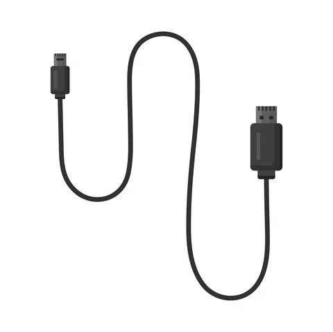 Computer cable icon 스톡 일러스트