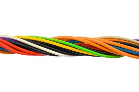 Computer cable Foto stock