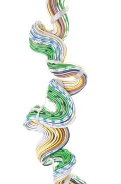 Computer cable Foto stock