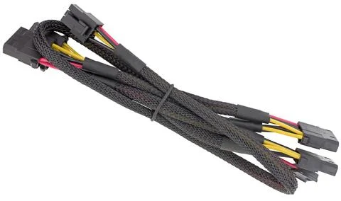 Computer Cable on white background Stock Photos