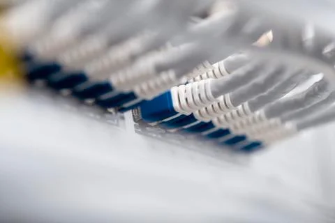 Computer cables Stock Photos