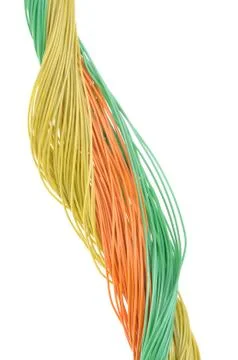 Computer cables Stock Photos