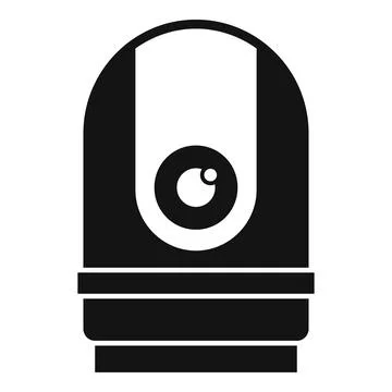 Computer camera icon simple vector. Video camcorder Stock-Illustration