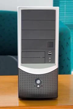 Computer case Stock Photos