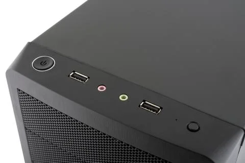 Computer case Stock Photos