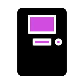 Computer Case, Server, Data Center Equipment Stock-Illustration