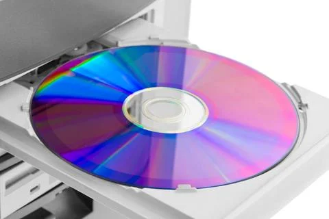 Computer cd-rom Computer cd-rom isolated on white background Copyright: xZ... Stock Photos