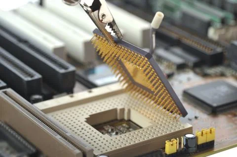 Computer central processor 写真素材