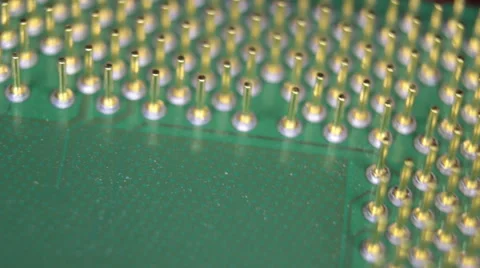 Computer Chip Stock-Footage 43846990