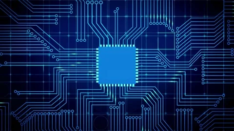 Computer Chip Stock Footage 279433177