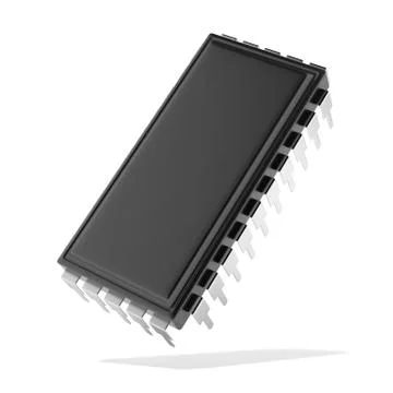 Computer chip Stock Illustration