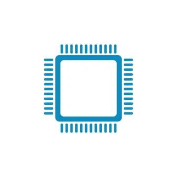 Computer Chip Stock-Illustration