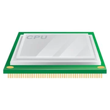 Computer Chip 스톡 일러스트