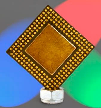 Computer chip Stock Photos