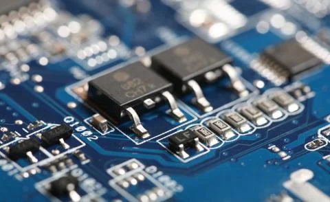 Computer chip Stock Photos