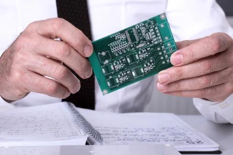 Computer chip Stock Photos