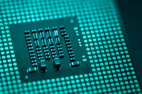 Computer Chip. Stock-Fotos