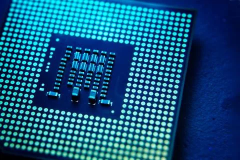 Computer Chip. Stock-Fotos