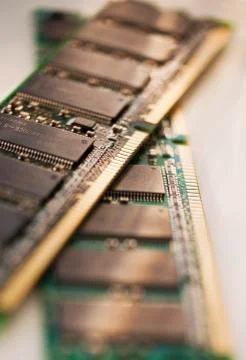 Computer chips 库存照片