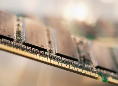 Computer chips 库存照片