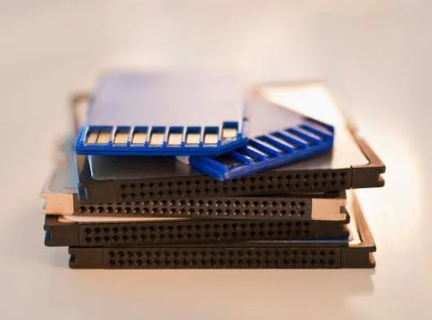 Computer chips 库存照片
