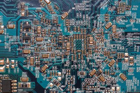 Computer chips texture Foto stock