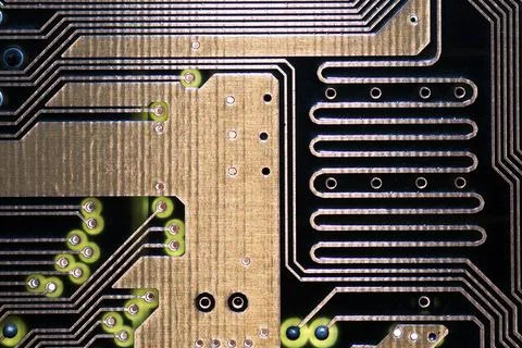 Computer chipset track 스톡 사진