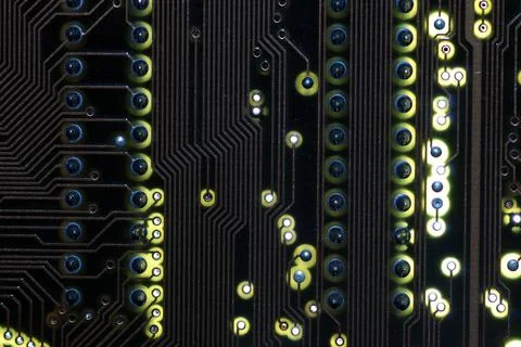 Computer chipset track 스톡 사진