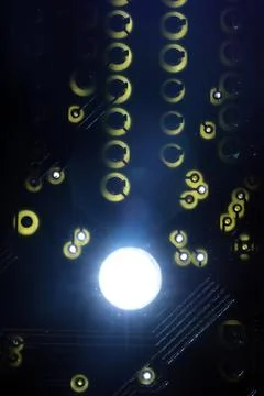 Computer chipset track 스톡 사진