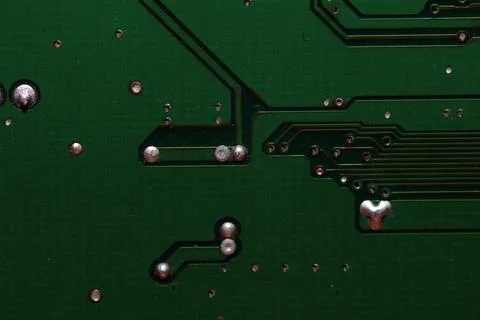 Computer chipset track Foto stock