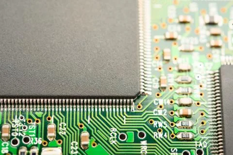 Computer circuit board Stock Photos