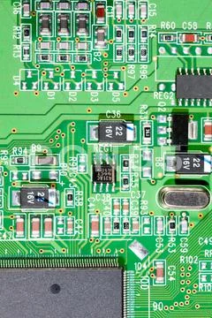 Computer circuit board Stock Photos
