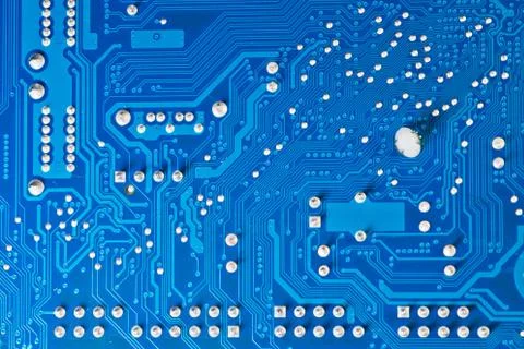 Computer circuit board Foto stock