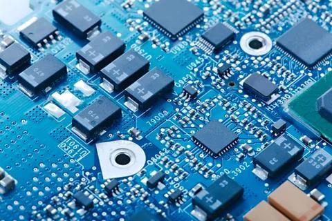 Computer Circuit Board Stock Photos