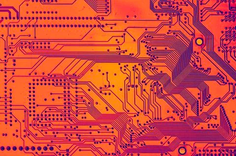 Computer Circuit Board Stock Photos
