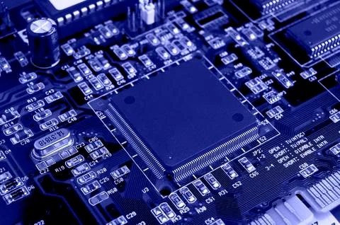 Computer Circuit Board Stock Photos