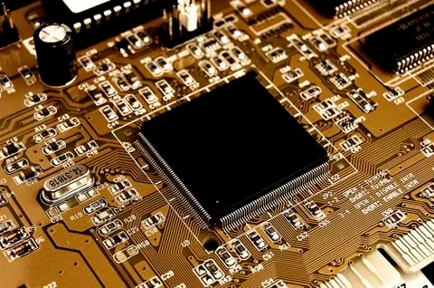 Computer Circuit Board Stock Photos