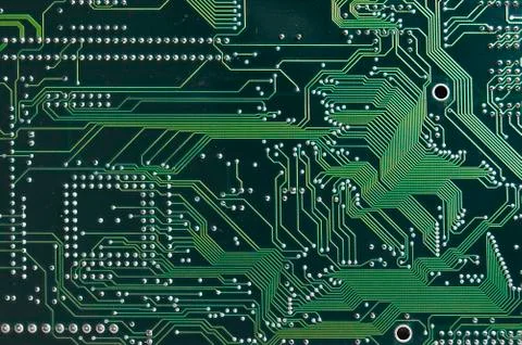 Computer Circuit Board Foto stock