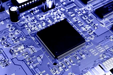 Computer Circuit Board Stock Photos