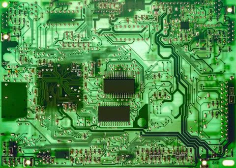 Computer circuit board Stock Photos