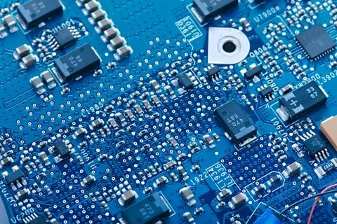 Computer Circuit Board Foto stock