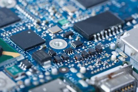 Computer Circuit Board Stock Photos