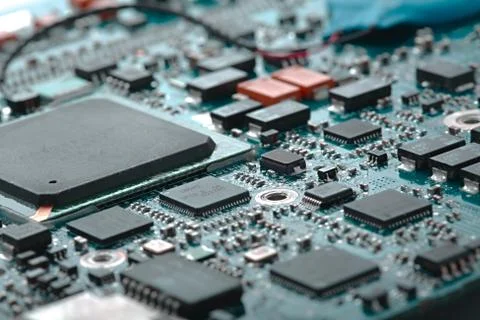 Computer Circuit Board Stock Photos