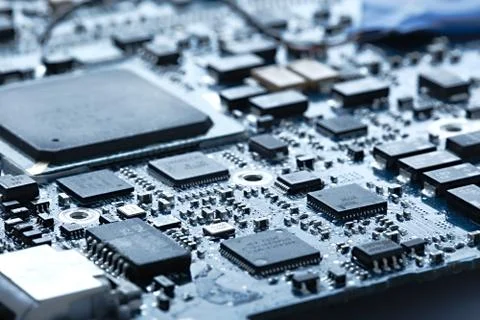 Computer Circuit Board Stock Photos