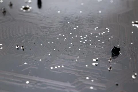  The computer circuit board Stock Photos