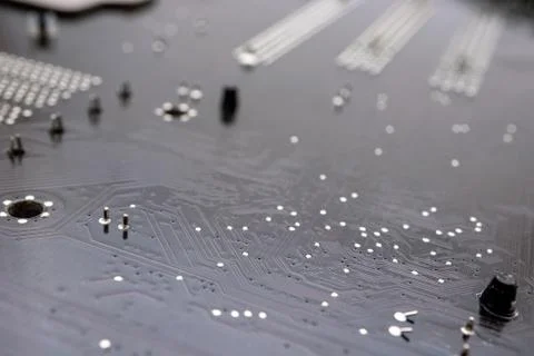  The computer circuit board Stock Photos