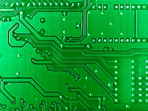 Computer circuit board Stock Photos